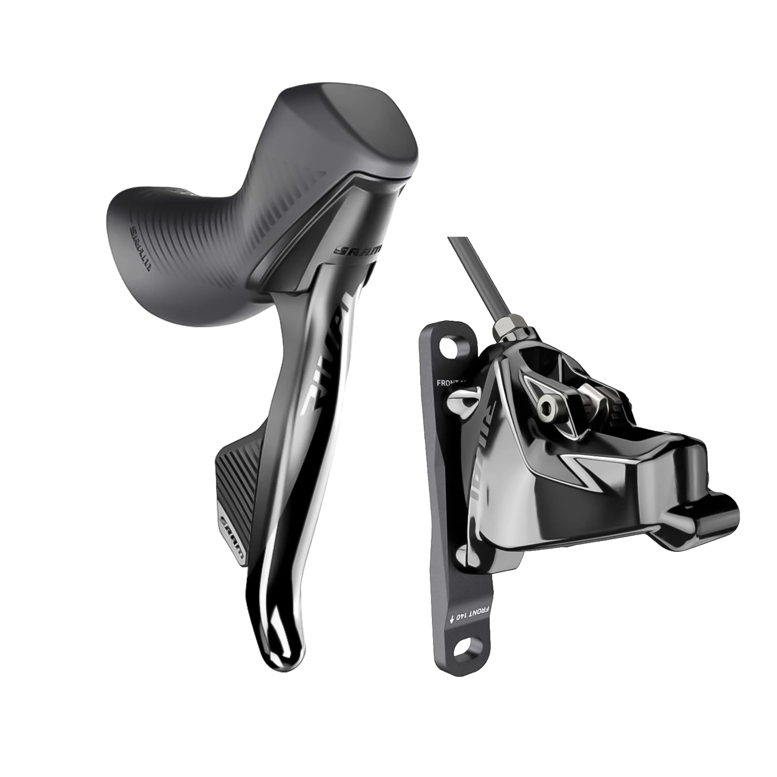 SRAM Rival D1 eTap AXS Front Shift Brake Lever & Hydraulic Disc Caliper - 850mm