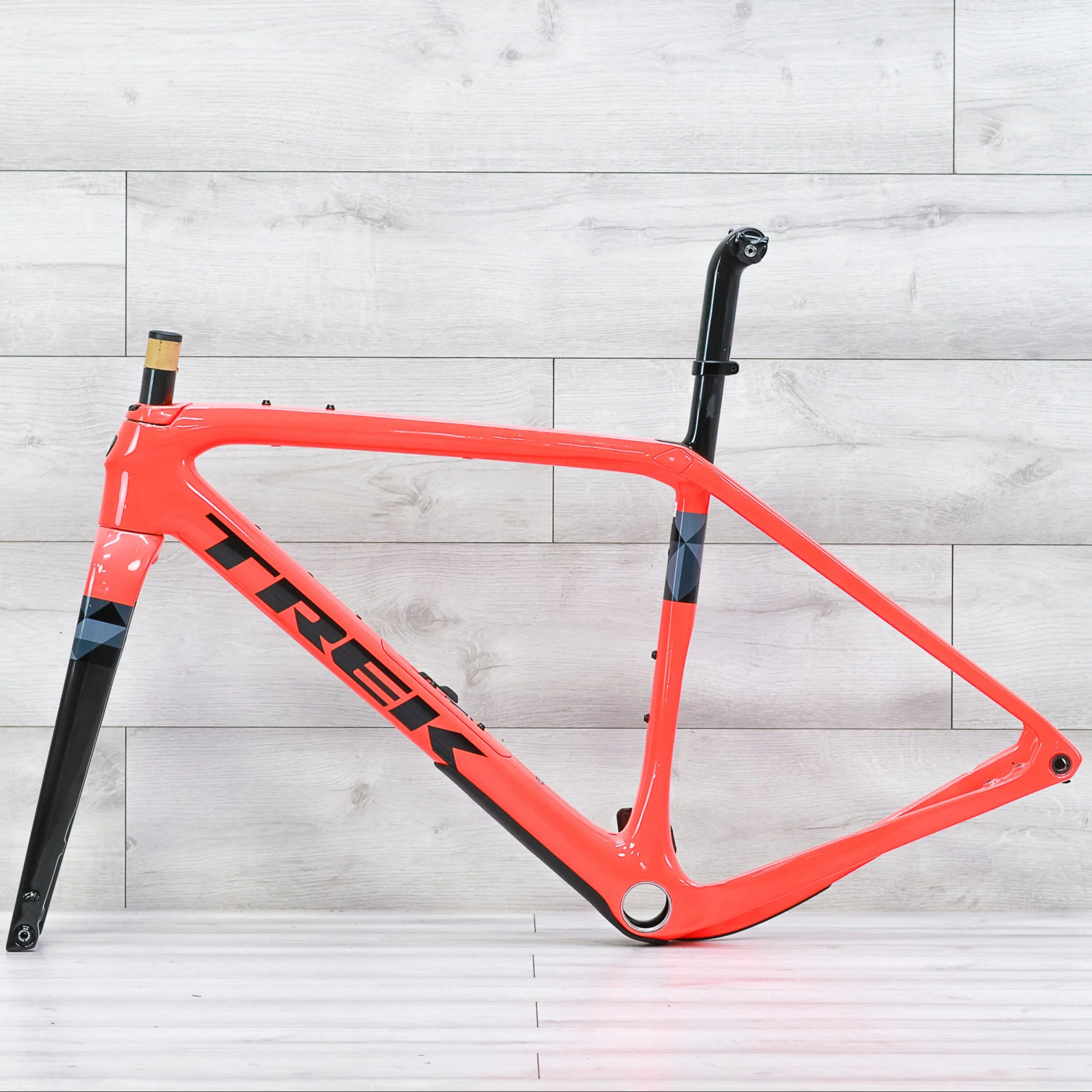 Trek Checkpoint SLR Project One Gravel Bike Frameset 700c Radioactive Coral - 2023, 54cm - Image 2