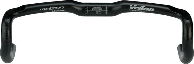 Vision Metron 4D Drop Handlebar - Carbon, 31.8mm, Black - Image 2