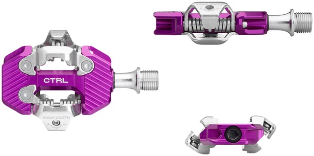 Wolf Tooth CTRL Trail Clipless Pedals - Dual Sided Clipless, Alloy, 9/16", Pair, Shimano SPD - Image 6