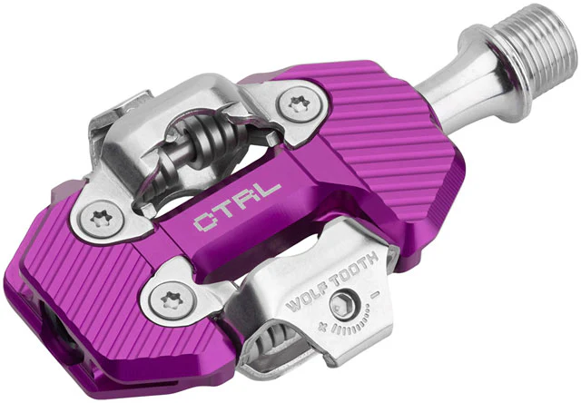 Wolf Tooth CTRL Trail Clipless Pedals - Dual Sided Clipless, Alloy, 9/16", Pair, Shimano SPD - Image 8