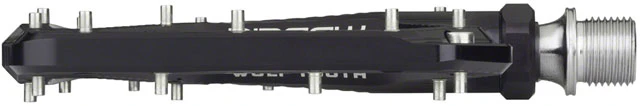 Wolf Tooth Ripsaw Aluminum Pedals - Platform, Aluminum, 9/16", Black - Image 2