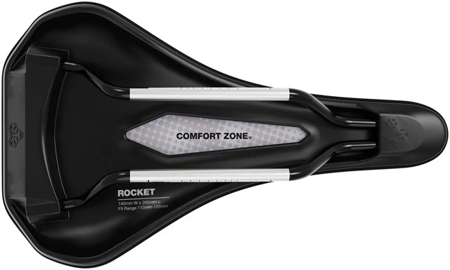 WTB Rocket Saddle - Chromoly, Black, Medium, Fusion Form - Image 4