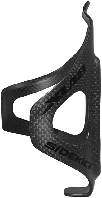 XLAB Sidekick Carbon Water Bottle Cage - Matte Black - Image 2